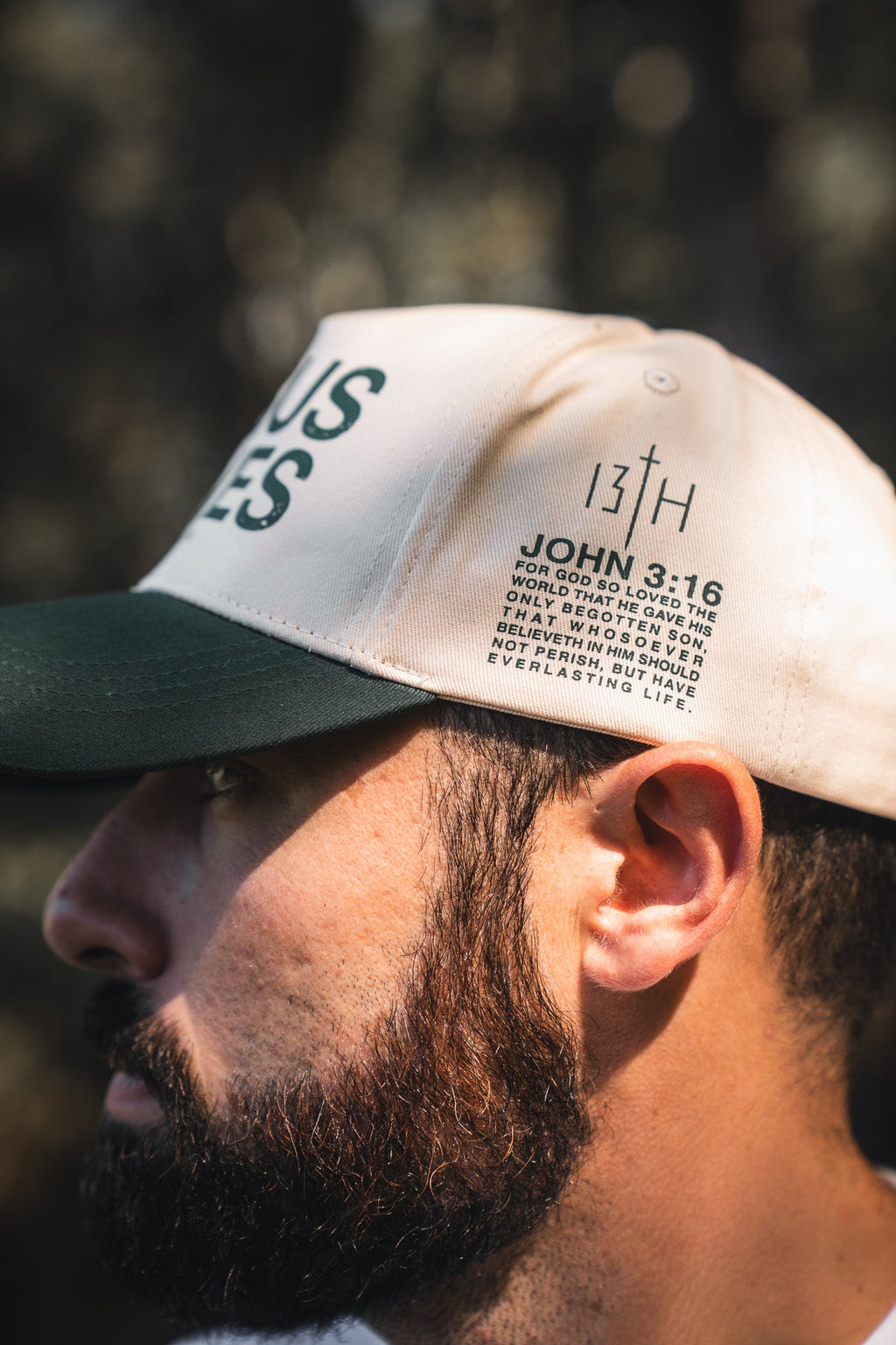 Jesus Saves Ivory Snapback