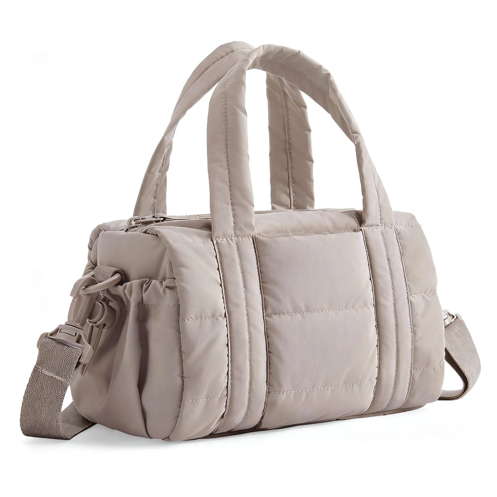 Carry It All Quilted Gym Bag