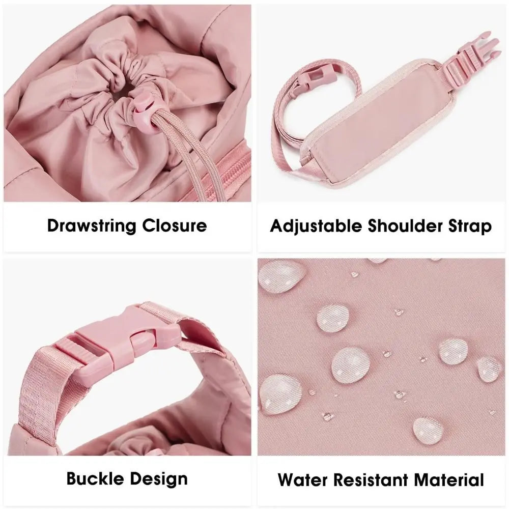 Water Bottle Carrier Bag – Adjustable Strap, Gym Accessory