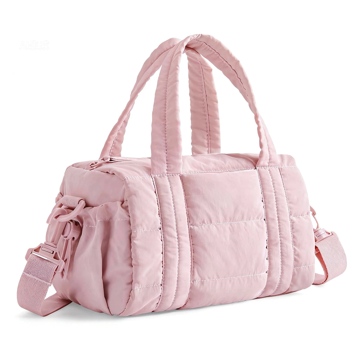 Carry It All Quilted Gym Bag