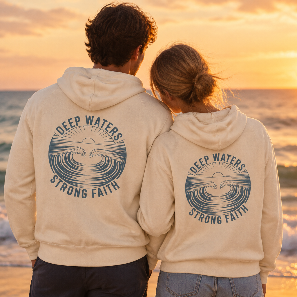Deep Waters – Couple at Sunset