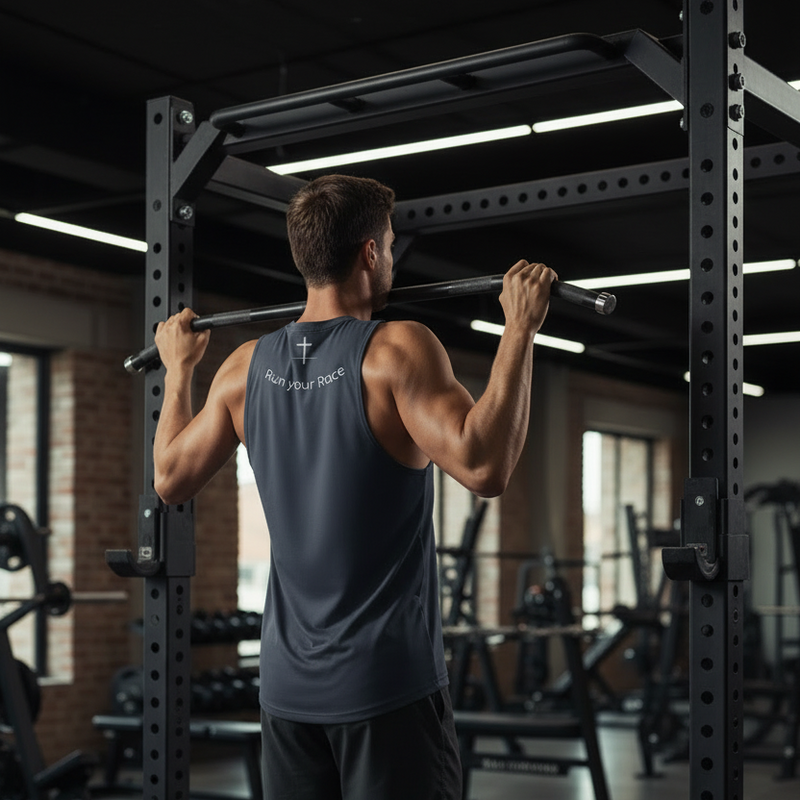 Run Your Race - Pull-up Rack